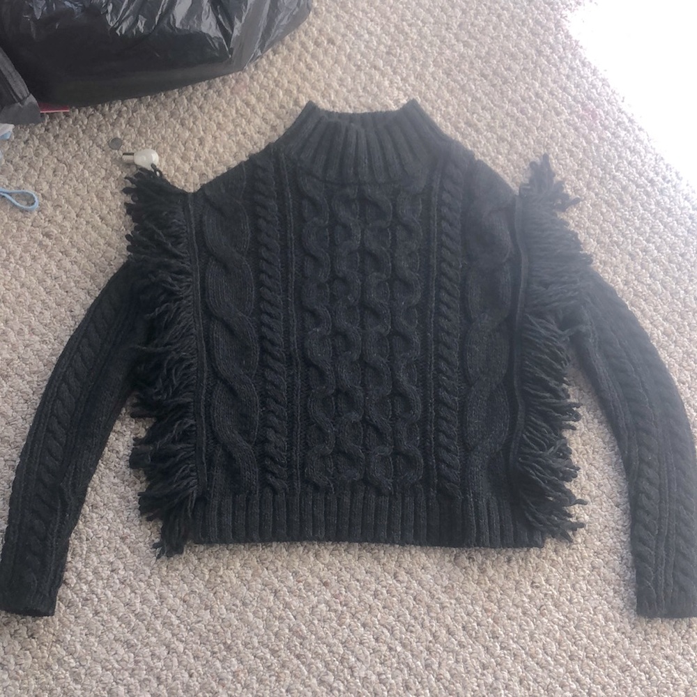 Target sweater with frills